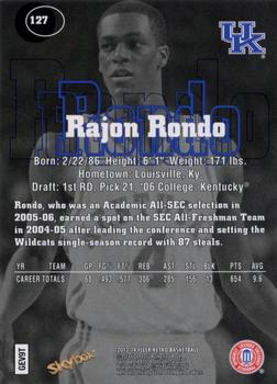 2013-14 Fleer Retro #127 Rajon Rondo Back