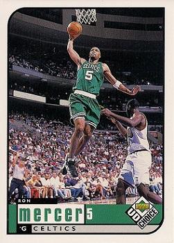 1998-99 UD Choice #7 Ron Mercer Front