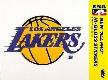 1978-79 Fleer NBA Team Stickers #NNO Los Angeles Lakers Logo Front