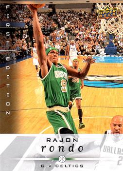 2008-09 Upper Deck First Edition #11 Rajon Rondo Front