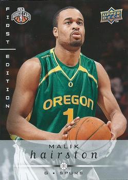 2008-09 Upper Deck First Edition #255 Malik Hairston Front
