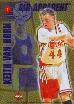 1997 Collector's Edge - Air Apparent #2 Keith Van Horn / Kobe Bryant Back