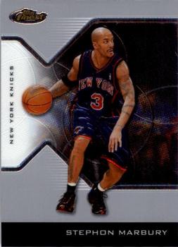 2004-05 Finest #32 Stephon Marbury Front