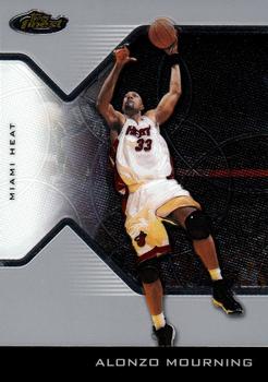 2004-05 Finest #85 Alonzo Mourning Front