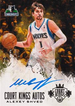 2013-14 Panini Court Kings - Autographs #38 Alexey Shved Front