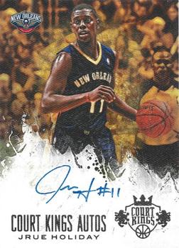 2013-14 Panini Court Kings - Autographs #45 Jrue Holiday Front
