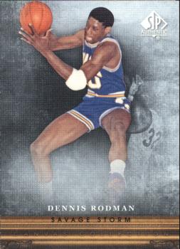 2013-14 SP Authentic - Canvas Collection #CC-7 Dennis Rodman Front