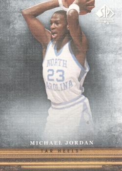 2013-14 SP Authentic - Canvas Collection #CC-18 Michael Jordan Front