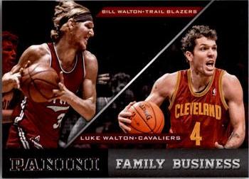 2013-14 Panini - Family Business #7 Bill Walton / Luke Walton Front