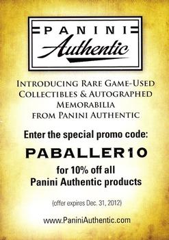 2012-13 Hoops - Panini Ad Cards #NNO 10% Discount Card Front