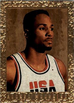 1994 SkyBox USA - Portraits #PT1 Alonzo Mourning Front