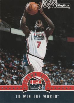 1994 SkyBox USA - On the Court Exchange #OTC6 Shawn Kemp Front