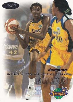 2000 SkyBox Dominion WNBA #31 DeLisha Milton Front