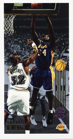 2001-02 Topps High Topps #1 Shaquille O'Neal Front