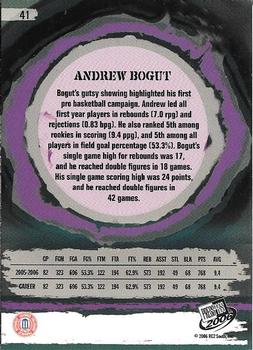2006 Press Pass #41 Andrew Bogut Back