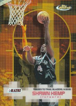 2000-01 Finest - Gold Refractors #117 Shawn Kemp Front