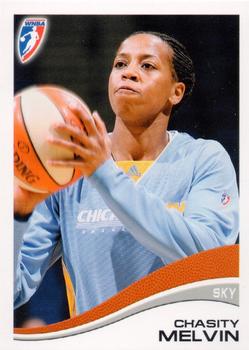 2007 Rittenhouse WNBA #4 Chasity Melvin Front