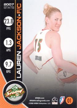 2008 Rittenhouse WNBA #01 Lauren Jackson Back