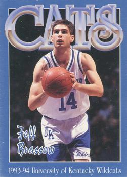 1993-94 Kentucky Wildcats #NNO Jeff Brassow Front
