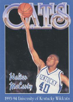 1993-94 Kentucky Wildcats #NNO Walter McCarty Front