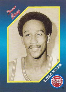 1991-92 Unocal Detroit Pistons #NNO Dave Bing Front