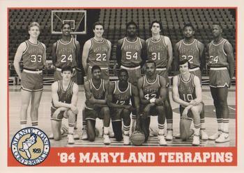 1992 ACC Tournament Champs #31 '84 Maryland Terrapins Front