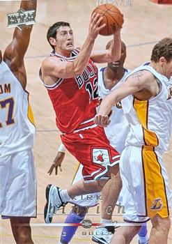 2008-09 Upper Deck Chicago Bulls #3 Kirk Hinrich Front