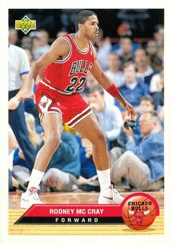 1992-93 Upper Deck McDonald's - Chicago Bulls #CH6 Rodney McCray Front