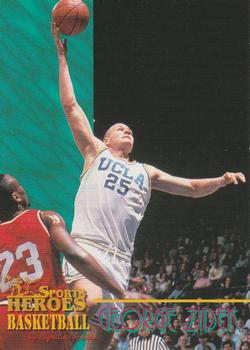 1996 Signature Rookies Basketball Sports Heroes #24 George Zidek Front
