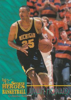 1996 Signature Rookies Basketball Sports Heroes #25 Juwan Howard Front