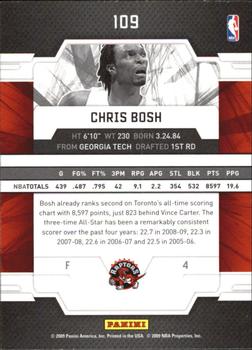 2009-10 Donruss Elite #109 Chris Bosh Back