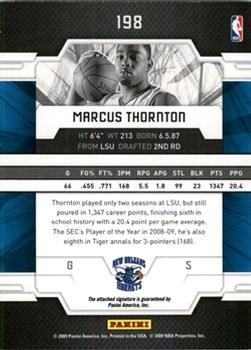2009-10 Donruss Elite #198 Marcus Thornton Back