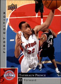 2009-10 Upper Deck First Edition #42 Tayshaun Prince Front