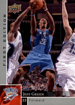 2009-10 Upper Deck First Edition #120 Jeff Green Front