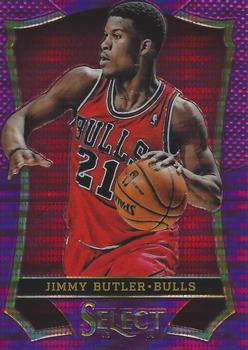 2013-14 Panini Select - Prizms Purple #21 Jimmy Butler Front