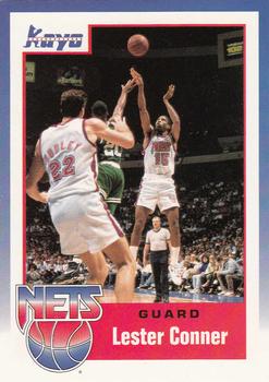 1990-91 Kayo Breyer's New Jersey Nets #5 Lester Conner Front