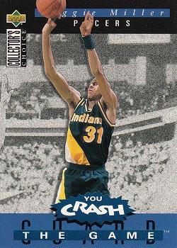 1994-95 Collector's Choice - You Crash the Game Scoring #S6 Reggie Miller Front