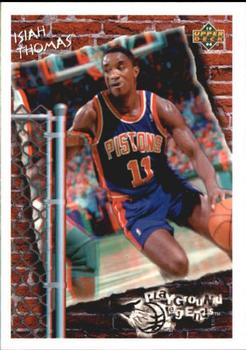1993-94 Upper Deck Pro View #77 Isiah Thomas Front