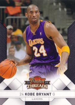 2009-10 Panini Threads #4 Kobe Bryant Front
