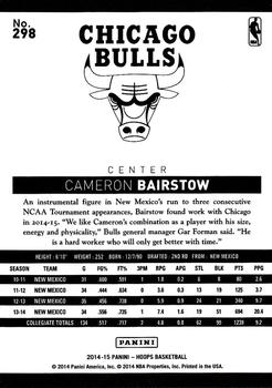 2014-15 Hoops #298 Cameron Bairstow Back