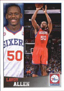 2013-14 Panini Stickers #36 Lavoy Allen Front