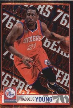 2013-14 Panini Stickers #44 Thaddeus Young Front