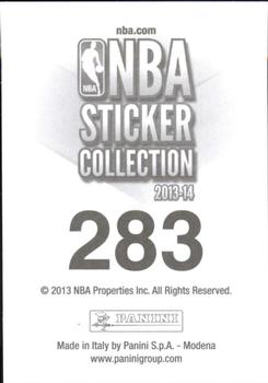 2013-14 Panini Stickers #283 Steve Nash Back