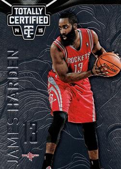 2014-15 Panini Totally Certified #47 James Harden Front