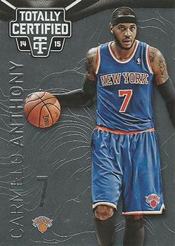 2014-15 Panini Totally Certified #62 Carmelo Anthony Front