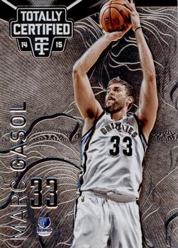 2014-15 Panini Totally Certified #91 Marc Gasol Front