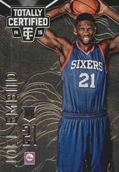 2014-15 Panini Totally Certified #143 Joel Embiid Front