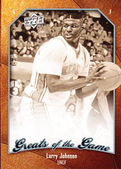 2009-10 Upper Deck Greats of the Game #7 Larry Johnson Front