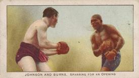 1909 Philadelphia Caramel 27 Scrappers (E79) #NNO Jack Johnson / Tommy Burns Front