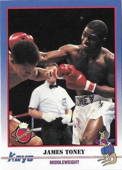 1991 Kayo - National Convention #180 James Toney Front